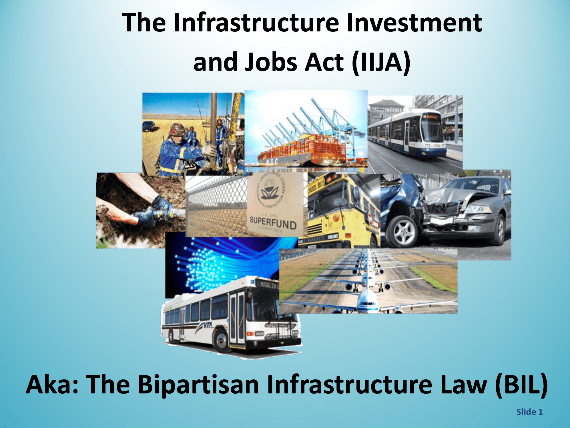 Infrastructure Investment and Jobs Act 